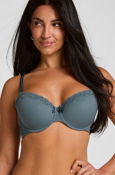 Hunkemöller Formstøbt bøjle-bh Lola Blå