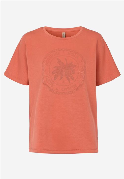 Soyaconcept Superblød t-shirt med tryk