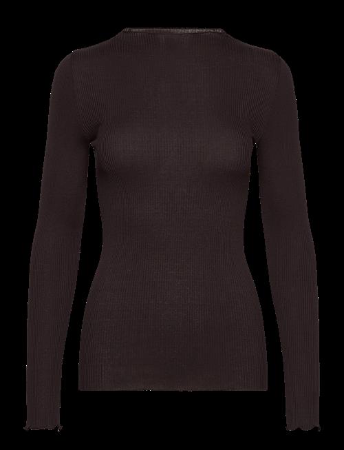 Rosemunde | Rwpearl Silk Ls T-Shirt | L
