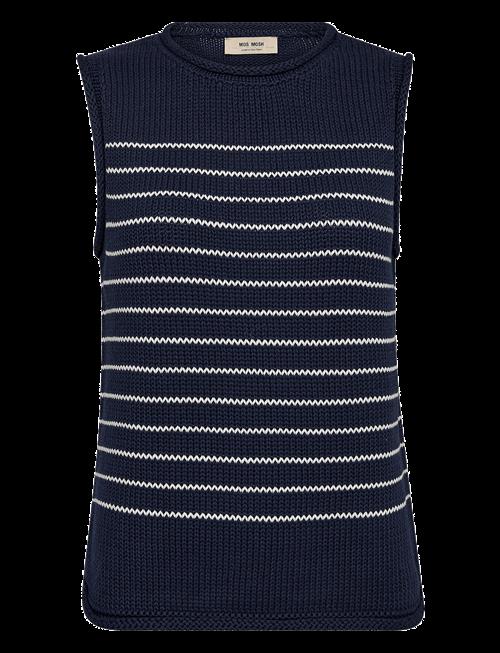 MOS MOSH | Mmaubin Sl Stripe Knit Top | XS