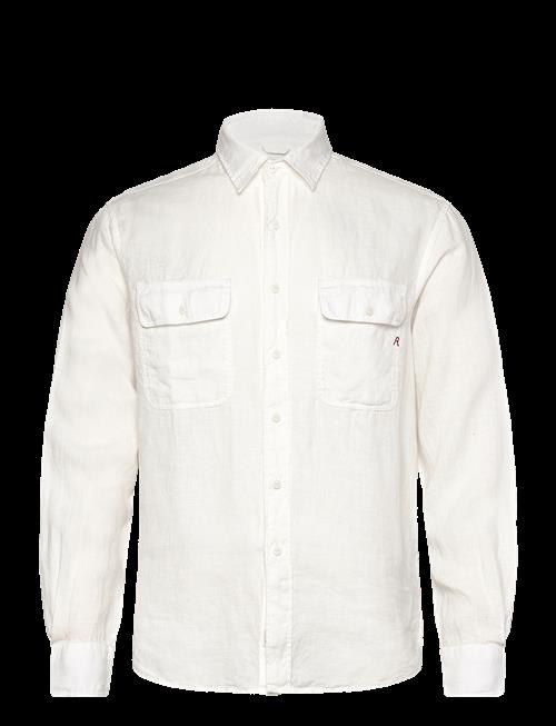 Replay | Regular   Linen Shirt | L