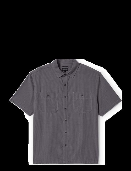 Brixton | Cru Micro Plaid S/S Wvn | M