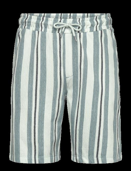 Lindbergh | Striped Terry Shorts With Elastic W | XXL