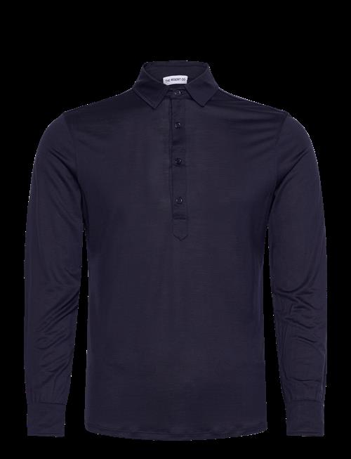 The Resort Co. | Lyocell Popover Navy | S