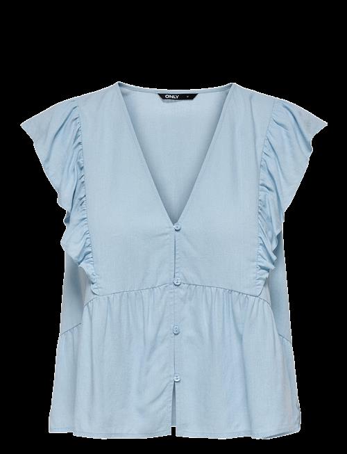 ONLY | Onlrian Flonce S/S Top Wvn | L