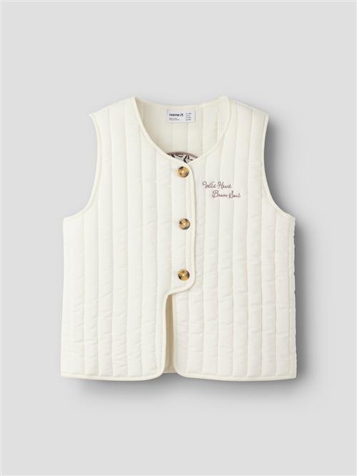Name It Skræddersyet Vest Baby's Breath  Baby's Breath 104 cm  Creme  104 cm  Piger