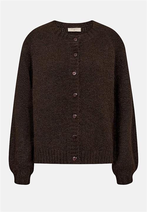 Freequent Strikket, blød cardigan