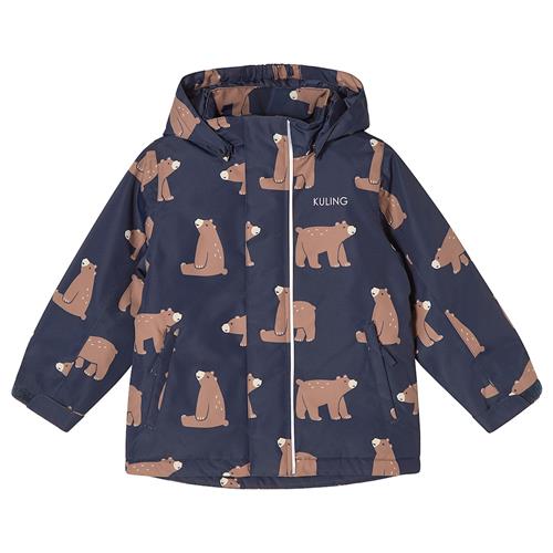 Kuling Sarek Vinterjakke Navy  Navy-92 cm  Marineblå  92 cm  Drenge, Piger