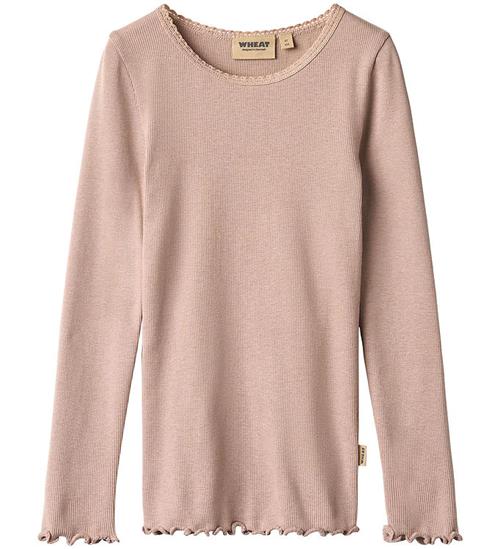 Wheat Bluse - Rib - Reese - Dry Rose