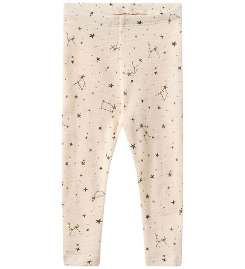 Wheat Leggings - Uld - Agi - Eggshell Stars