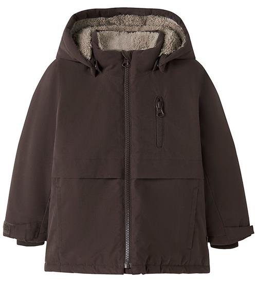 Name It Vinterjakke - NmmSnow05 - Seal Brown