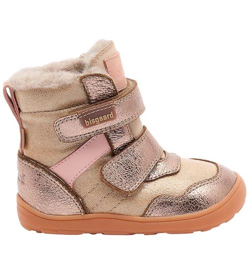 Bisgaard Vinterstøvler - Timo Tex - Barefoot - Rose Gold