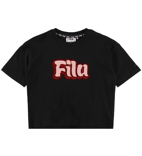 Fila T-shirt - Molini - Cropped Graphic - Black