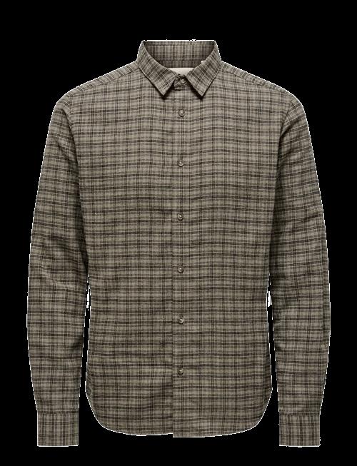 ONLY & SONS | Onsgudmund Ls Checked Shirt Noos | L