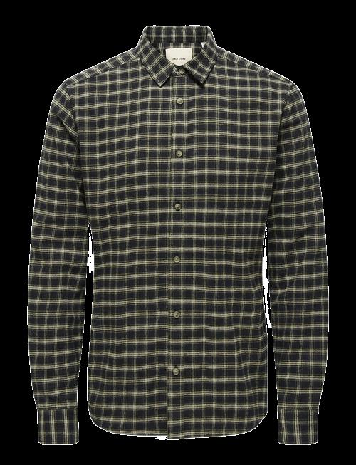ONLY & SONS | Onsgudmund Ls Checked Shirt Noos | XS