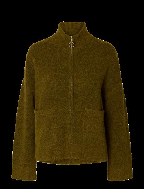 Se Selected | Slwsia Ras Ls Knit Zipper Cardigan Noos | XS hos Booztlet