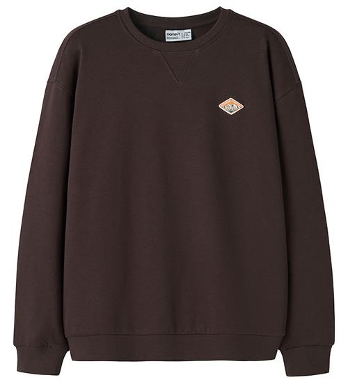 Name It Sweatshirt - NkmOlan - Chocolate Plum