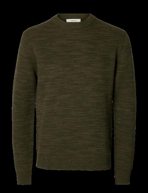 Selected | Slmdane Ls Knit Reg Struc Crew Neck Noos | S