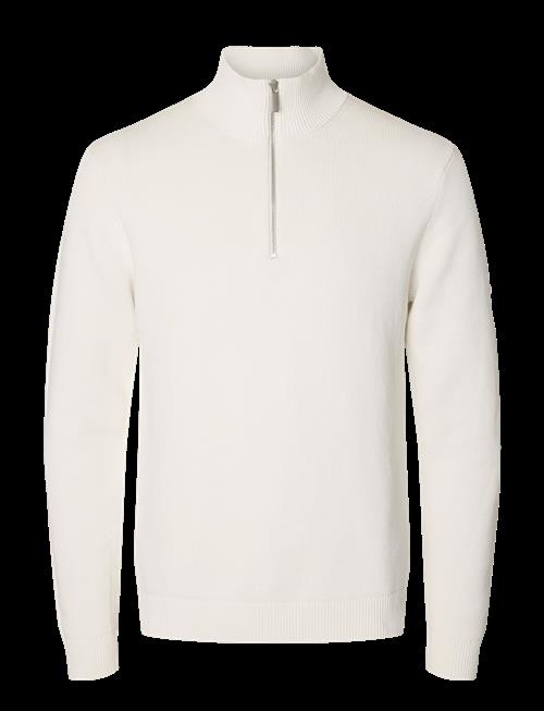Selected | Slmdane Ls Knit Reg Struc Half Zip Noos | XXL