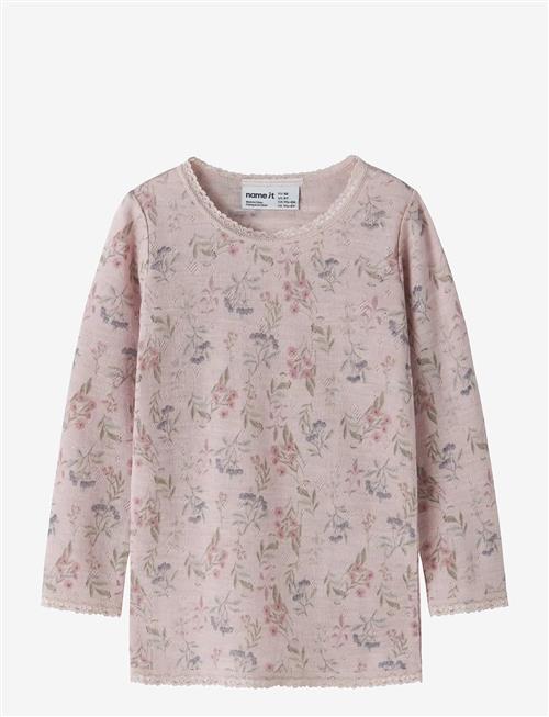 name it | Nmfwang Wool Needle Ls Top Noos | 116