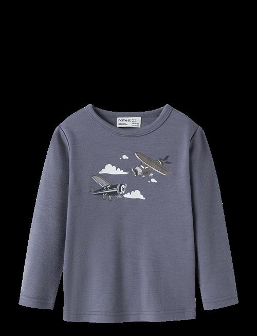 name it | Nmmwillitus Wool Ls Top | 104
