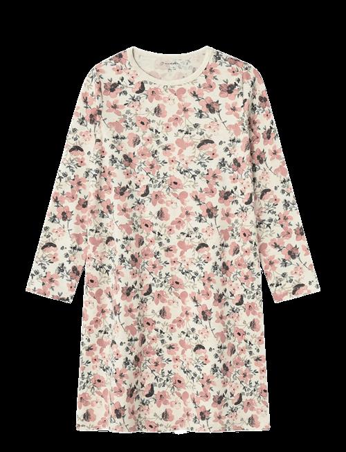 name it | Nkfnightgown Ls Nostalgia Flower Noos | 98-104