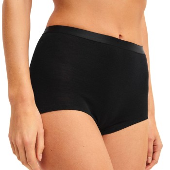 Calida Trusser True Confidence Wool Silk Panty Sort Medium Dame