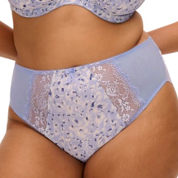 Elomi Trusser Morgan High Leg Brief Blå polyamid X-Large Dame