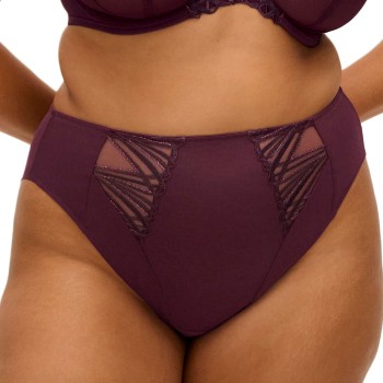 Elomi Trusser Reja Brief Vinrød  polyamid X-Large Dame