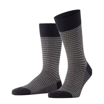 Falke Strømper Family Special Edition Men Sock Sort bomuld Str 43/46 Dame