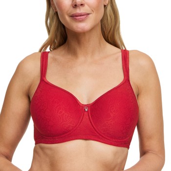 Swegmark BH Agnes Shape Padded Cup Wire Bra Rød polyamid E 95 Dame