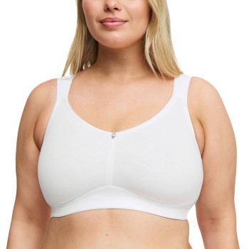 Swegmark BH Pure Cotton Minimizer Soft Bra Hvid G 95 Dame