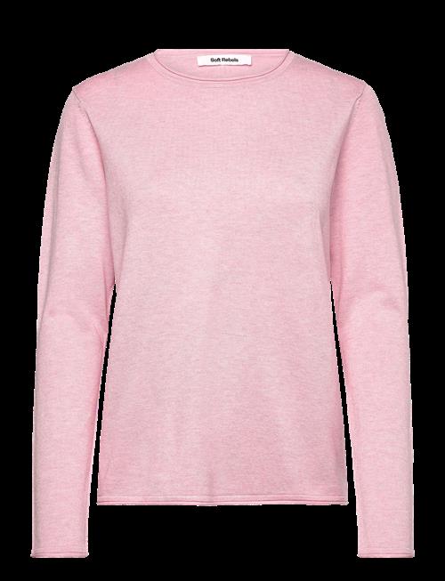 Soft Rebels | Srmarla O-Neck Roll Edge Knit | L
