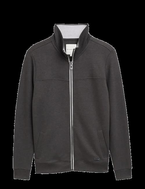 Tom Tailor | Sweat Jacket With Cutline | XL