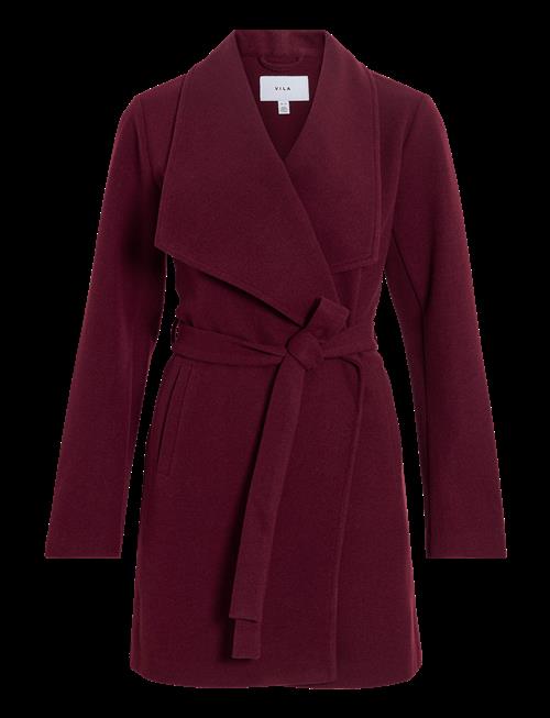 Vila | Vicooley Collar Belt Coat - Noos | 34