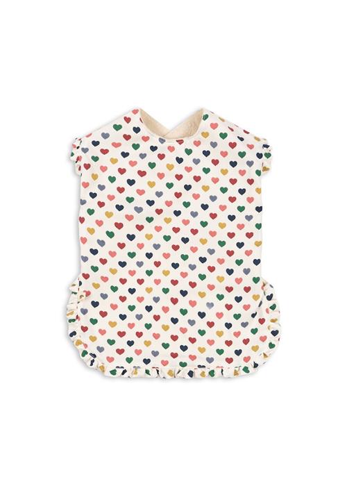 Konges Sløjd Comea Halsklud Med Flæser Coeur Coloré  Coeur Coloré One Size  Creme  One Size  Drenge, Piger