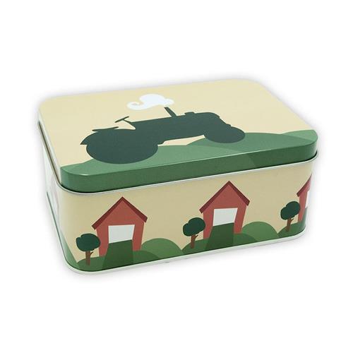 Blafre Tractor And Barn Madkasse Yellow  Yellow One Size  Gul  One Size  Drenge, Piger