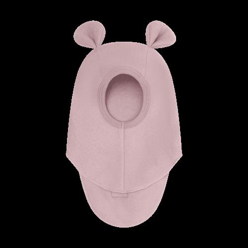 Huttelihut Balaclava Af Uld Woodrose  Woodrose-52 cm Uld Lyserød  52 cm
