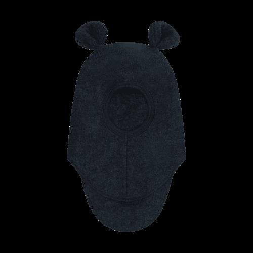 Huttelihut Balaclava Af Uld Navy Melange  Navy Melange-50 cm Uld Marineblå  50 cm