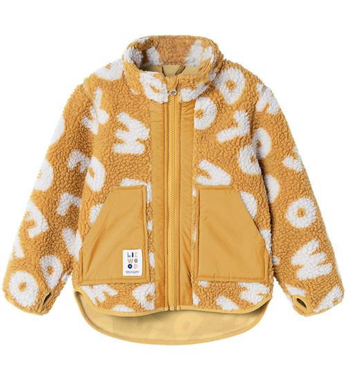 Liewood Fleecejakke - Teddy - Noam Pile - Letters/Yuzu