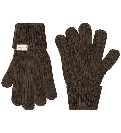 MarMar Handsker - Uld/Bomuld - Aske - Dark Roast