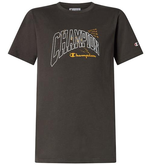 Champion T-shirt - Moss m. Print