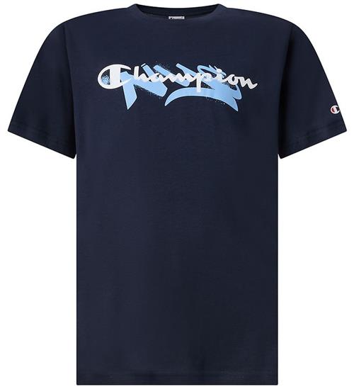 Champion T-shirt - Navy m. Print