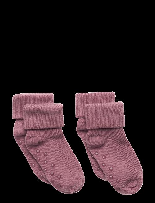 Minymo | Baby Rib Sock W. Abs (2-Pack) | 23\26