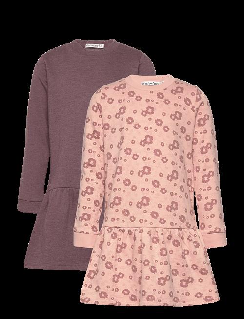 Minymo | Sweat Dress Ls (2-Pack) | 104