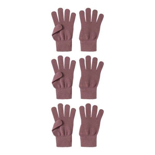 NAME IT 3-Pak Handsker Magic Wistful Mauve