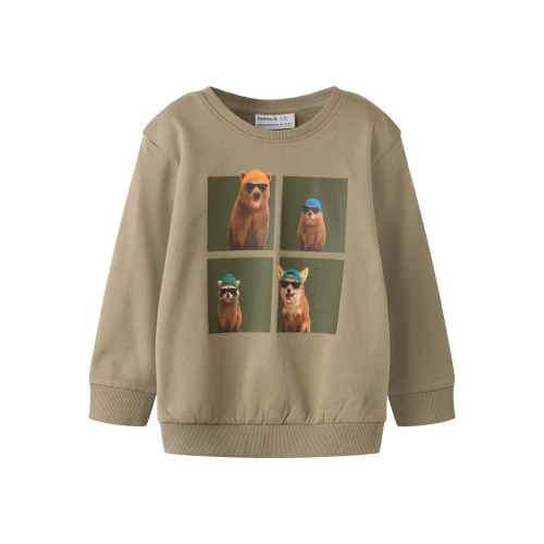 NAME IT Sweatshirt Voto Mermaid Animals