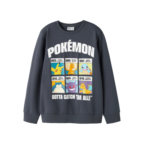 NAME IT Sweatshirt Stus Pokemon Ombre Blue
