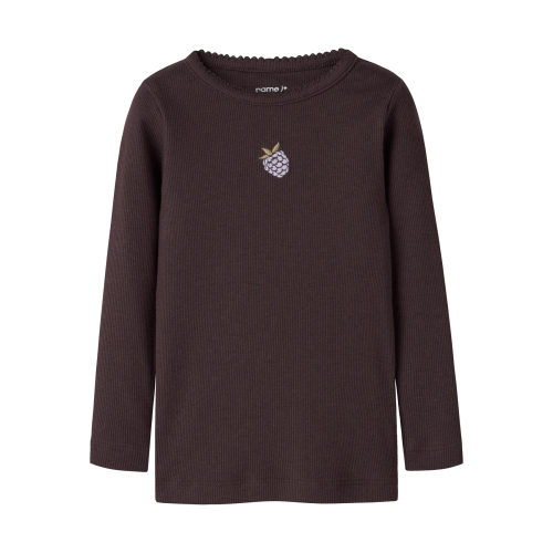 NAME IT Bluse Onaya Chocolate Plum