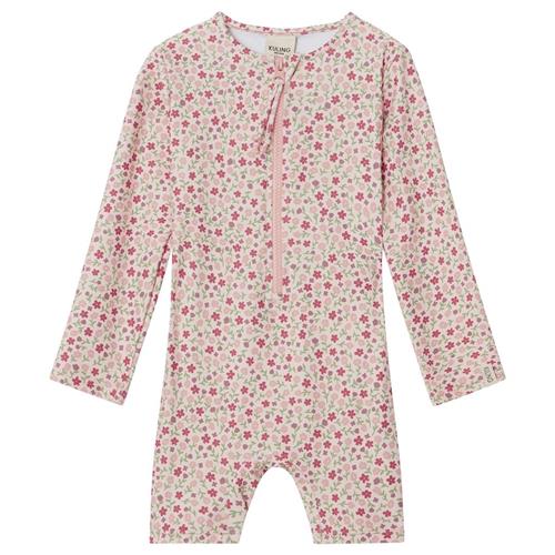 Kuling Paros Mønstret UV-dragt Summer Flowers 86/92 cm  Lyserød  86/92 cm  Drenge, Piger
